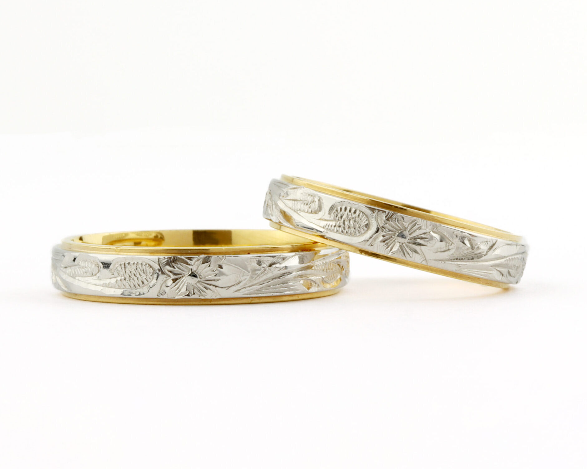Purest Plain Edge Marriage Ring – The Hawaiian Jewelry Wailea ...